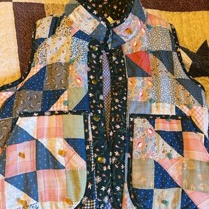Handmade Quilted Vest NWT